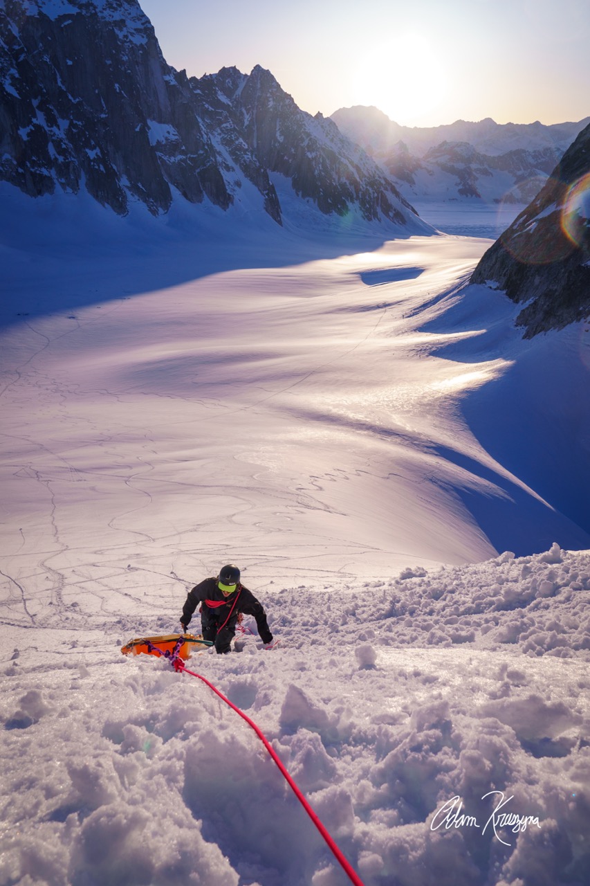 Sled laps on the Pika