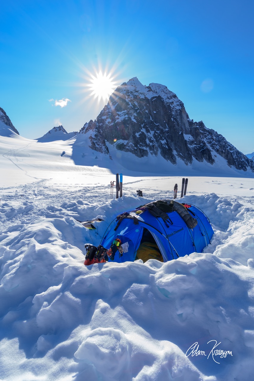 Drying the Gear in the Sun
