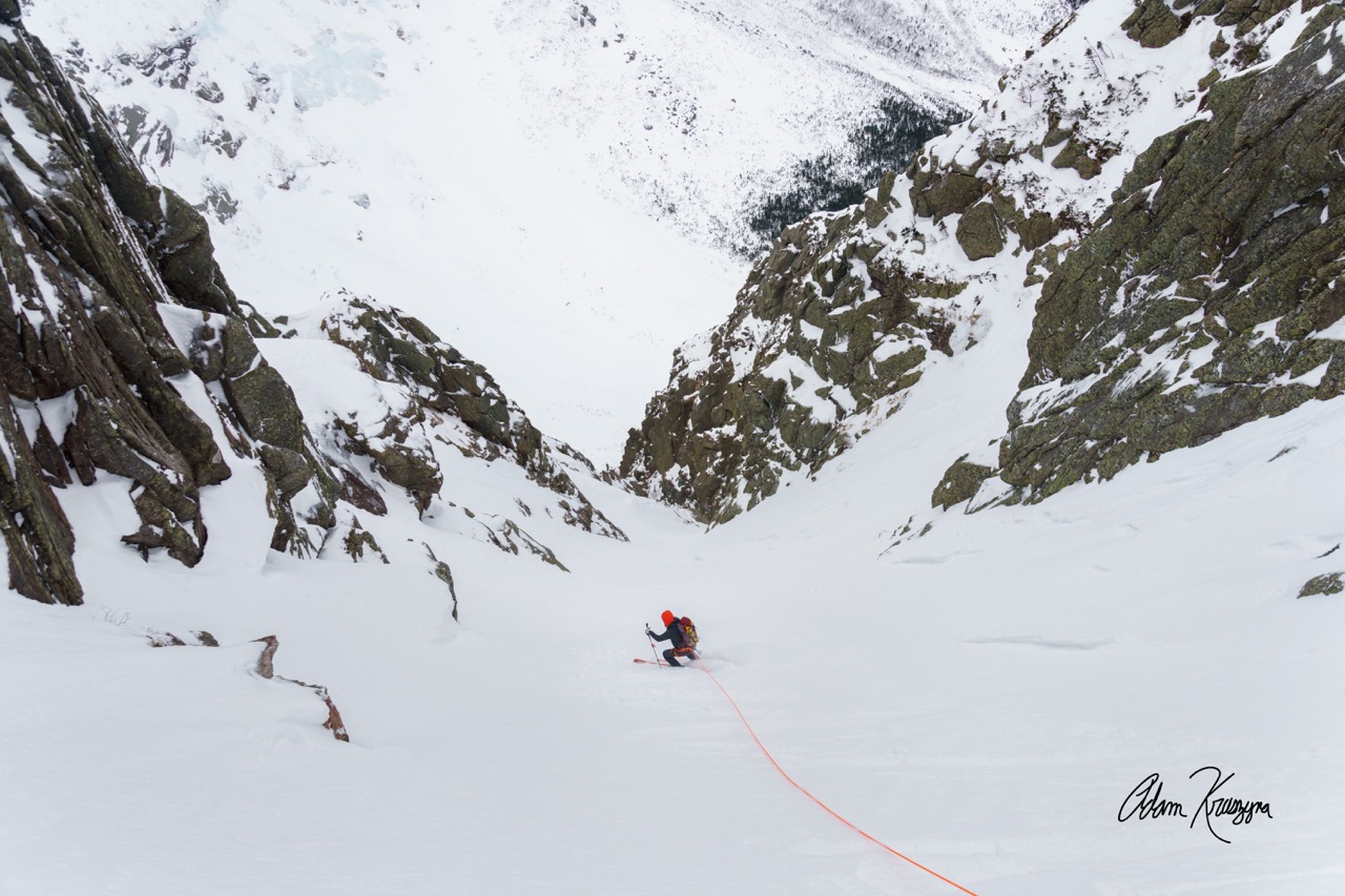 The Chimney on Belay